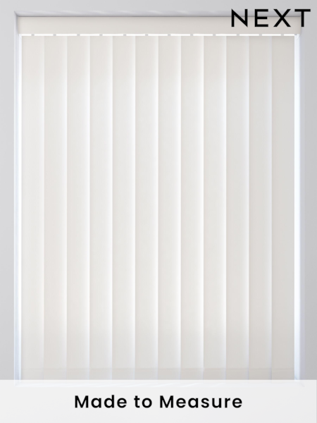 Cream Waterproof Made To Measure Vertical Blind (405222) | £47