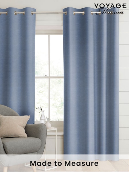 Sky Blue Voyage Maison Jasper Made To Measure Curtains (405833) | £109