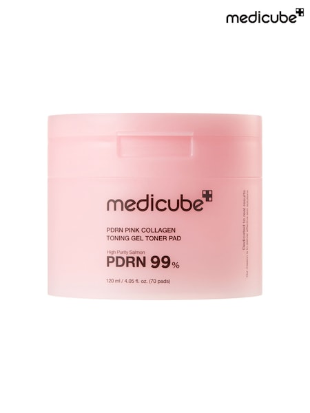 Medicube Pdrn Pink Collagen Toning Gel Toners Pad 120ml 70
