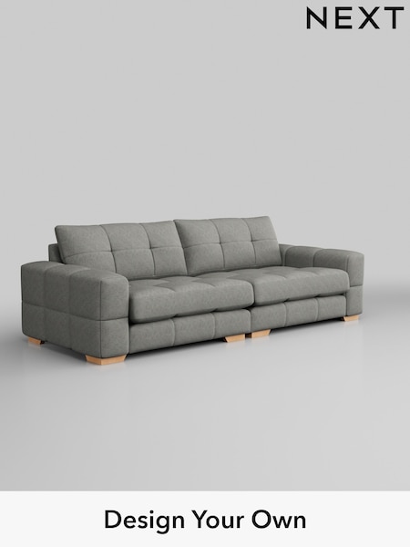 Boucle Weave Easy Clean/Dark Grey Brooke Deep Sit (406315) | £1,725
