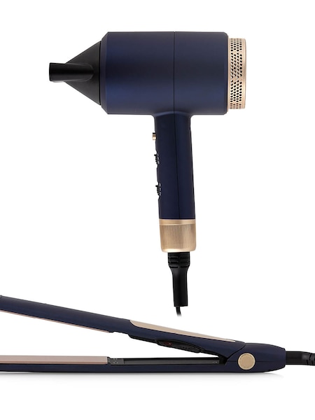 Carmen Blue Gift Hair Dryer & Straightener Set (406544) | £30