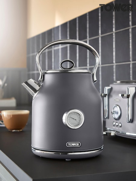 Tower Grey Renaissance 1.7L 3KW Ultra-Fast Boil  Kettle (406680) | £60