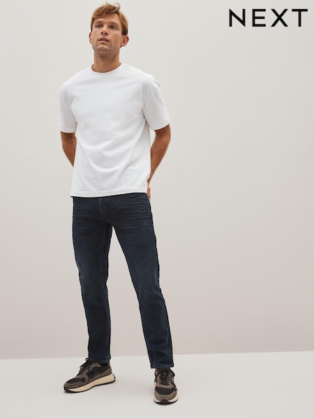 Blue Black Single Slim Fit Classic Stretch Jeans (408050) | £28