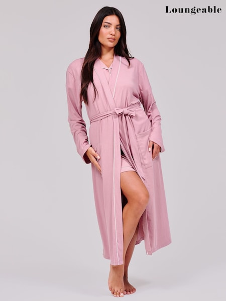 dressing gowns pink Fur Trim Boux Avenue Pink Dressing Gown Pink Satin Dressing Gowns Robes Light Dressing Gowns Boux