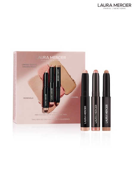 No Colour - Laura Mercier A Taste Of Caviar Mini Caviar Stick Eye Color Trio (worth £48)