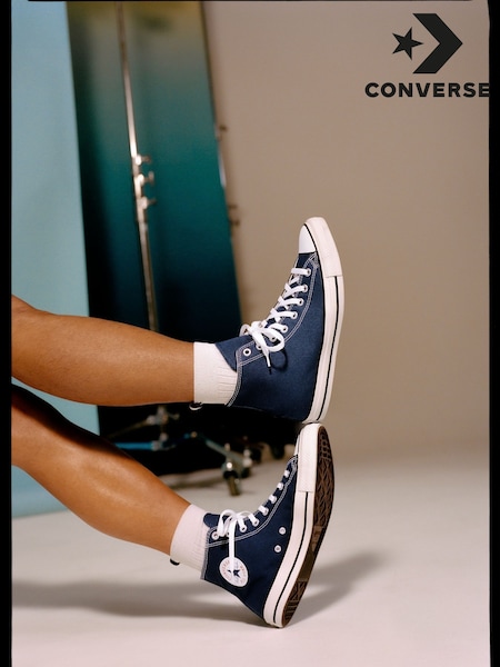 Converse Navy Chuck Taylor All Star High Trainers (412459) | £65