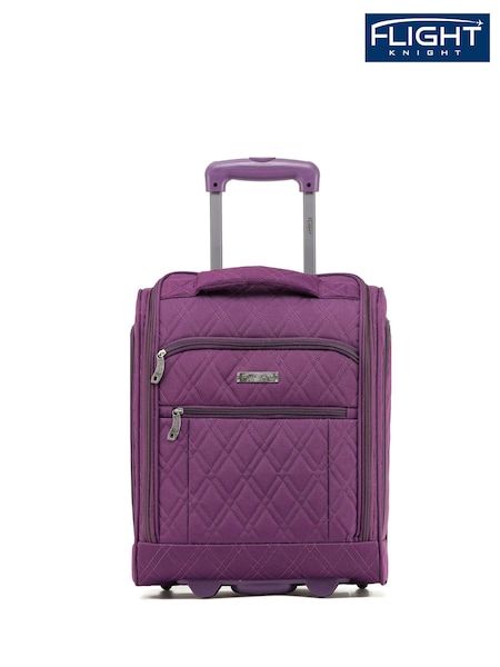 Flight Knight 45x36x20cm EasyJet Underseat Soft Case Cabin Carry On Suitcase Hand Mono Canvas  Luggage (412912) | £50