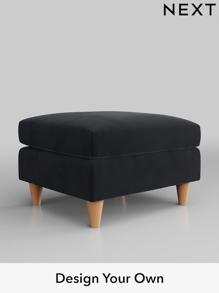 Plush Velvet Easy Clean/Charcoal Grey Camden (414186) | £350