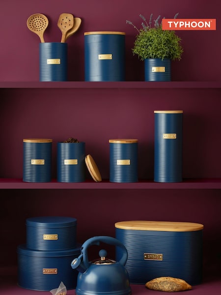 Typhoon Blue Otto Bread Bin (414479) | £37