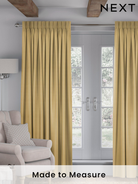Sunflower Gold Imogen Made To Measure Curtains (414933) | £100