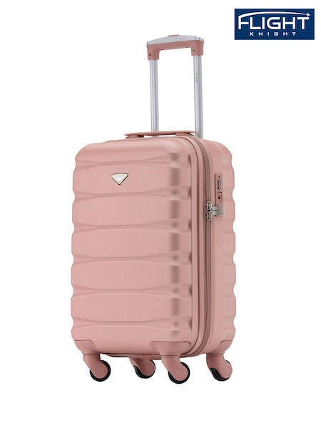 Flight Knight 55x35x20cm 4 Wheel ABS Hard Case Cabin Carry On Hand Luggage (417797) | £55