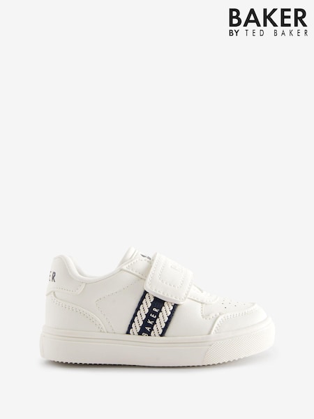 Baker by Ted Baker Boys Branded Tape Trainers (418033) | £36