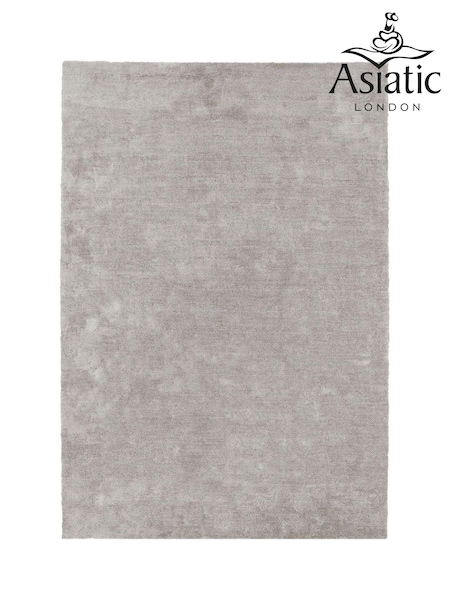 Asiatic Rugs Silver Milo Soft Touch Lustre Rug (418279) | £137 - £389