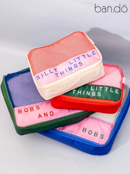 Ban.do Packing Cube Set, Bits And Bobs