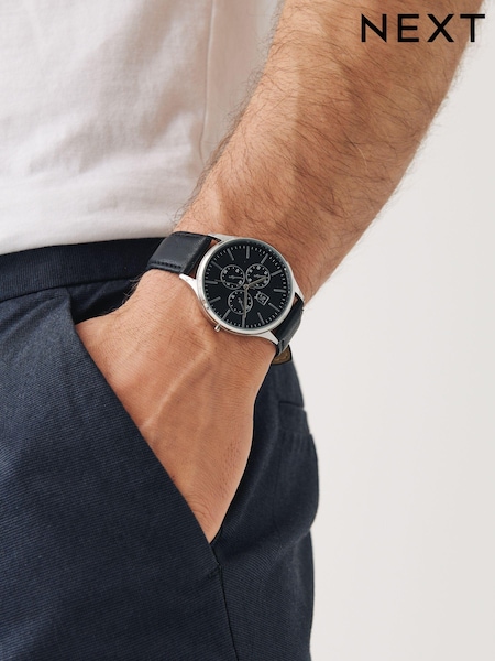 Black Classic Watch (419066) | £38