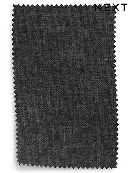 Charcoal Grey Tweedy Blend Easy Clean Upholstery Swatch (419295) | £0