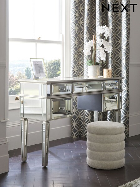 Mirror Fleur 5 Drawer Console Dressing Table (420557) | £725