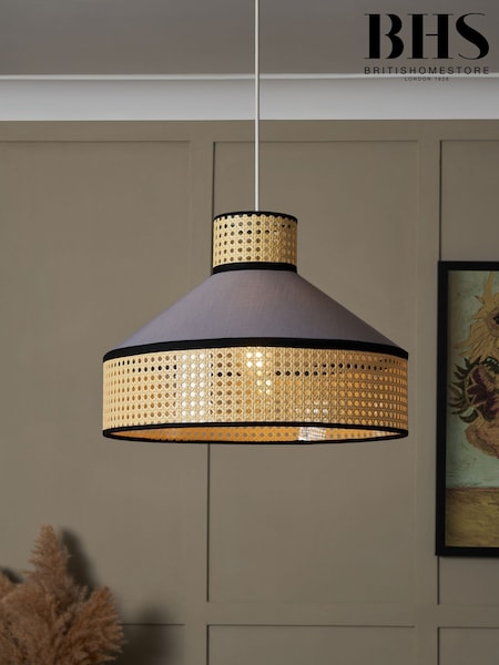 BHS Natural Cane Easy Fit Shade (420993) | £40