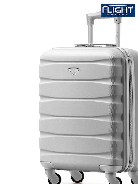 Flight Knight 55x40x20cm Ryanair Priority 4 Wheel ABS Hard Case Cabin Carry On Hand Luggage (421382) | £50