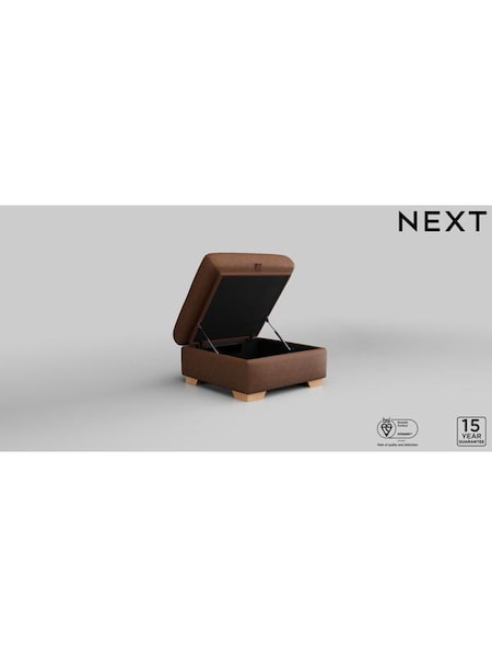 Rustic Leather/Light Brown Houghton Leather Deep Sit (422930) | £550