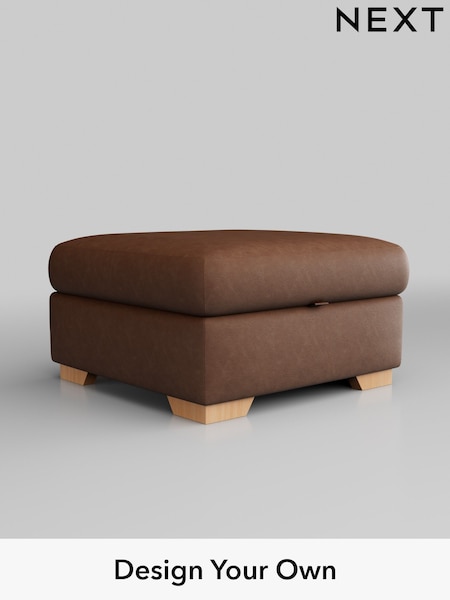 Rustic Leather/Light Brown Houghton Leather Deep Sit (422930) | £550