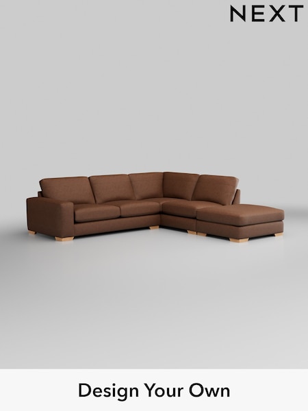 Rustic Leather/Light Brown Houghton Leather Deep Sit (422930) | £4,150