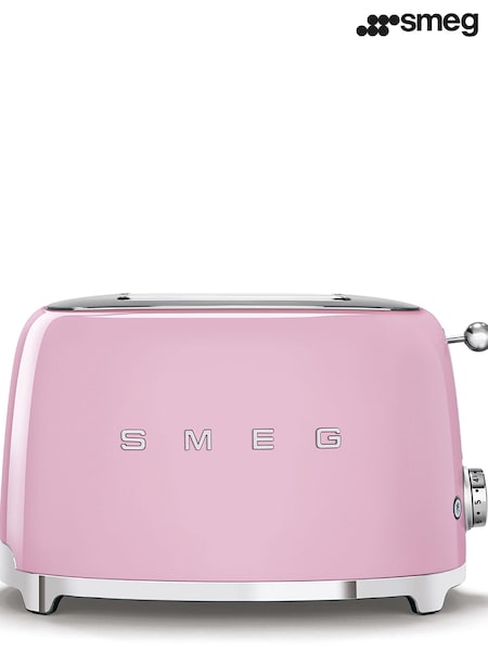 Smeg Pink 2 Slice Toaster (424505) | £150