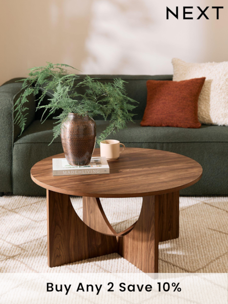 Dark Wood Effect Coffee Table (425104) | £150