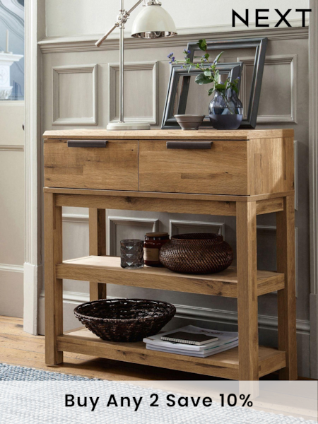 Dark Bronx Console Table (425158) | £225