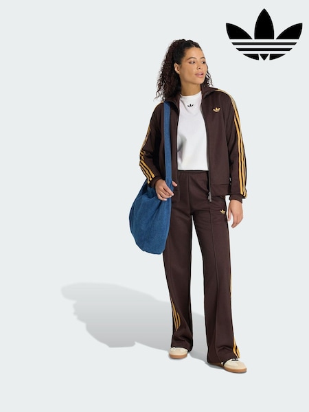 Brown - Adidas Originals Classic Track Trousers