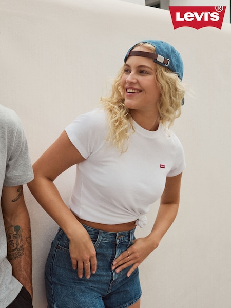 Levi's® White Essential Sporty T-Shirt (428129) | £25