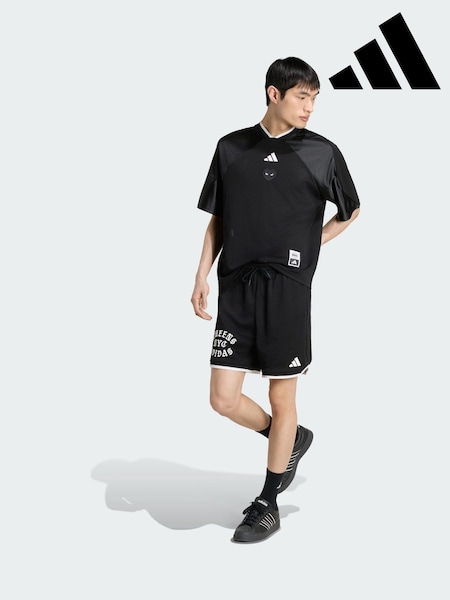Black - Regular Adidas Marvel Spider-man Mesh Jersey