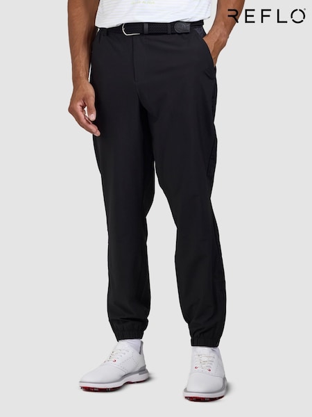 Black - Regular Reflo Brembo Joggers