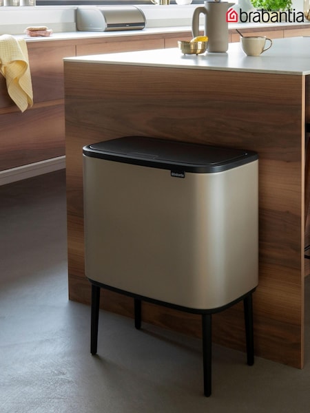 Brabantia Cream Bo 11 Plus 23L Touch Bin (4309L2) | £160