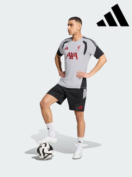Grey - Regular Adidas Liverpool Fc 26/27 Tiro Training Jersey