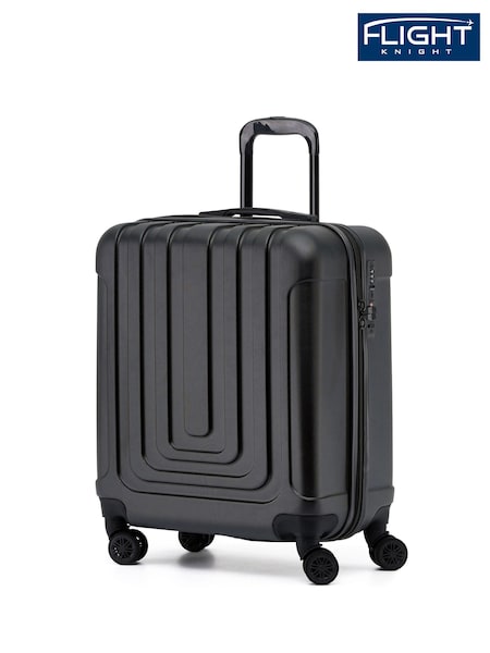 Flight Knight 56x45x25cm EasyJet Overhead 8 Wheel ABS Hard Case Cabin Carry On Hand Luggage (432533) | £55