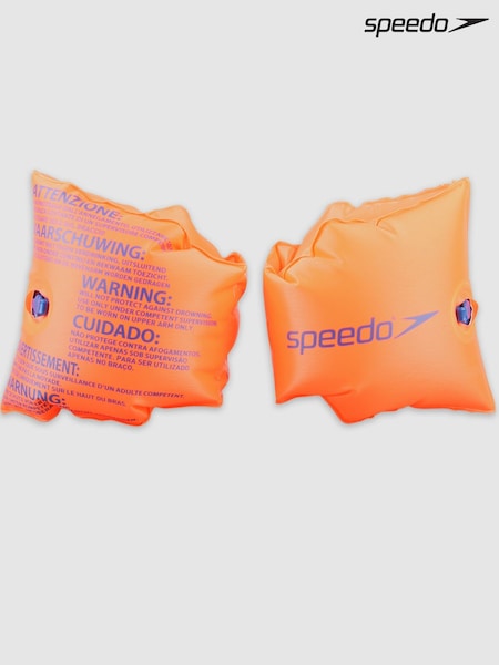 Speedo Orange Kids Classic Arm Bands (432895) | £8