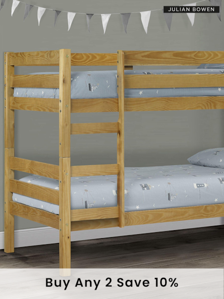 Julian Bowen Natural Wyoming Bunk Bed (434101) | £360