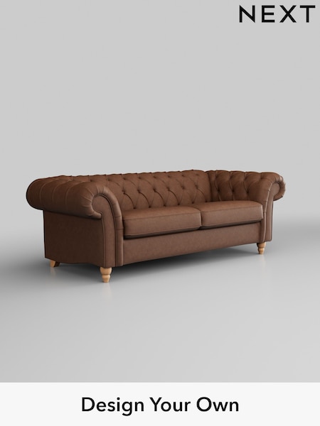 Rustic Leather/Light Brown Gosford Leather Deep Sit (435097) | £925 - £2,625