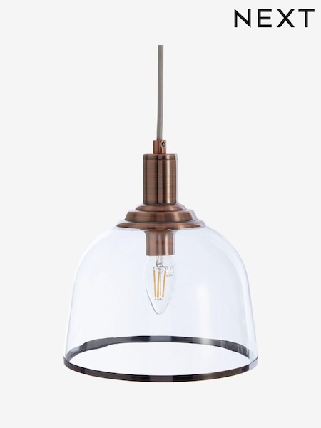 Clear Gloucester Linear Pendant Copper Spare Part for 496306 (435209) | £16