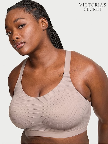 Victoria's Secret Candlelight Rose Nude Lightweight Mesh Medium Support Sports Bra (436710) | £45