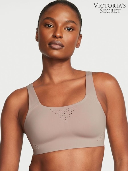 Victoria's Secret Candlelight Rose Pink Back Close Featherweight Max High Support Sports Bra (437293) | £45