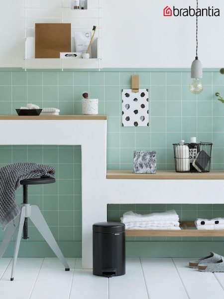 Brabantia Black NewIcon 3L Pedal Bin (4392U5) | £32
