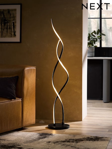Black Callie LED Floor Lamp (439663) | £110