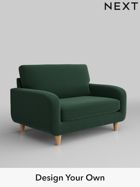 Plush Velvet Easy Clean/Bottle Green Camden (440376) | £799