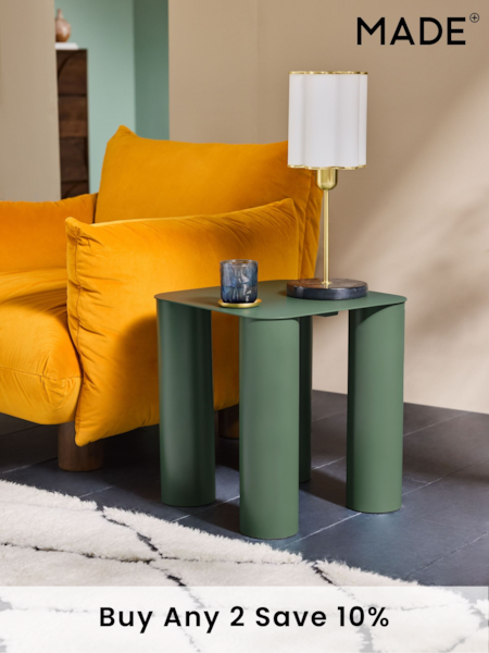 MADE.COM Dark Green Otis Side Table (440612) | £199