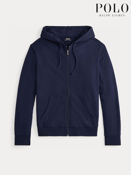 Navy - Regular Polo Ralph Lauren Cotton Blend Hoodie