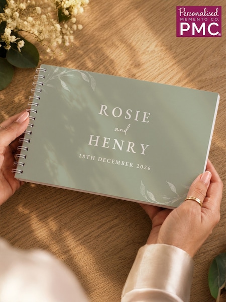 Personalised Botanical Guest Book By Pmc