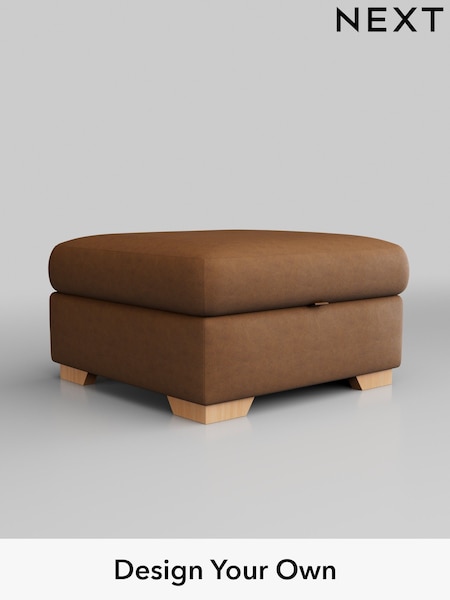 Antiqued Leather/Light Tan Brown Houghton Leather Deep Sit (443486) | £599