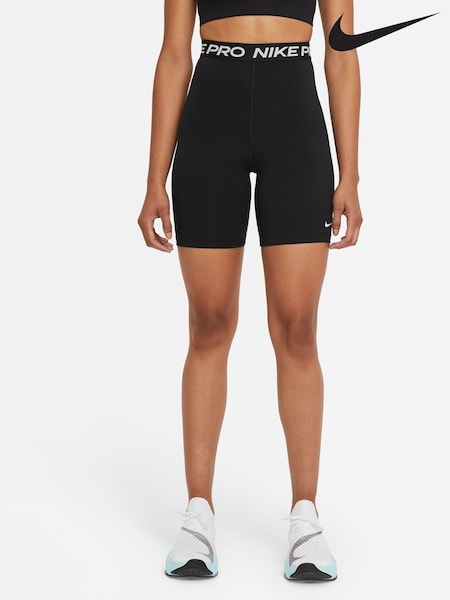 Nike Black 365 High Waisted 7 Inch Shorts (444722) | £33